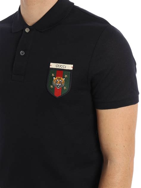 polo gucci blanco hombre|gucci polo shirts for men.